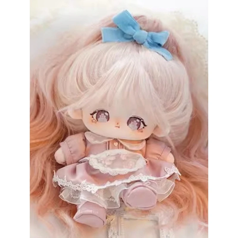 棉花娃娃嘤嘤怪20cm现货可爱公仔玩偶换装女娃衣服女朋友生日礼物