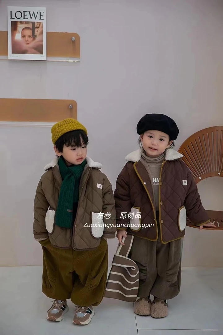 22337-绗线定标加厚棉服棉衣
