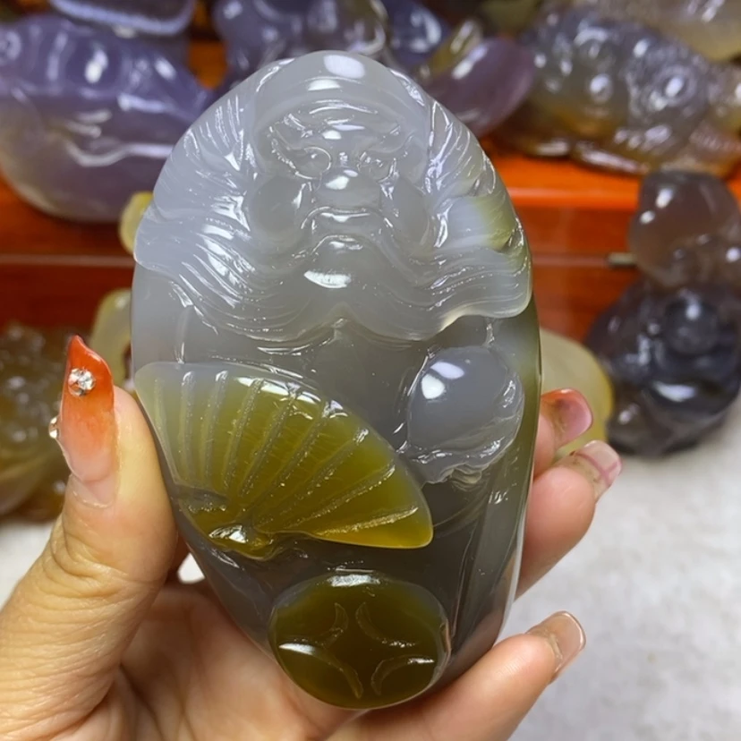 【闪购商品】玛瑙/玉髓手把未镶嵌用****9