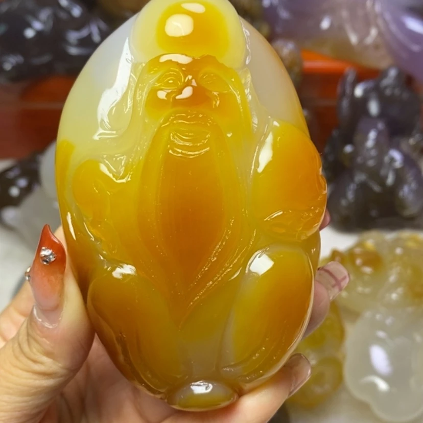 【闪购商品】玛瑙/玉髓手把未镶嵌坚****，