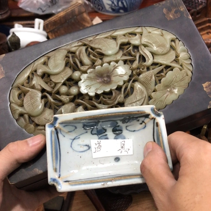 陶瓷孤品单件车里拍