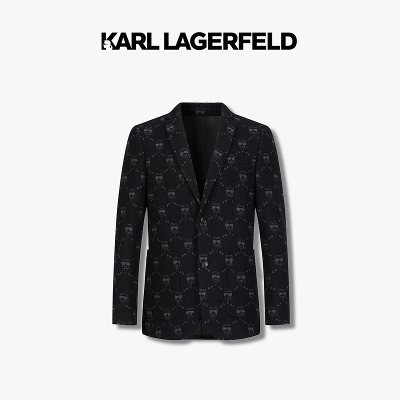【小蔡在澳门】KARL LAGERFELD新款西装老佛爷1K1C70104009