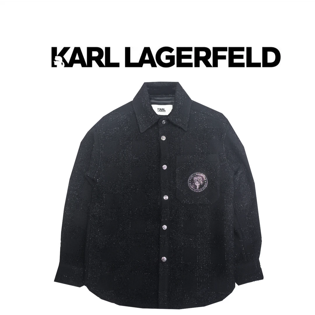 【官方男装】KARL LAGERFELD卡尔拉格斐小香风男款夹克1K1C70101010