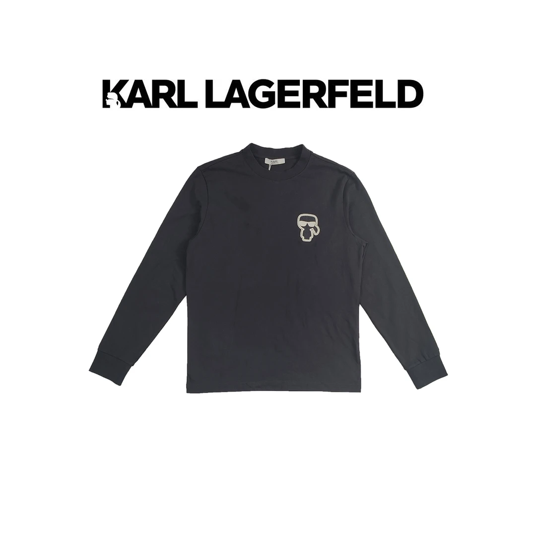 【官方男装】KARL LAGERFELD卡尔拉格斐秋季长袖T恤1K1D50601507