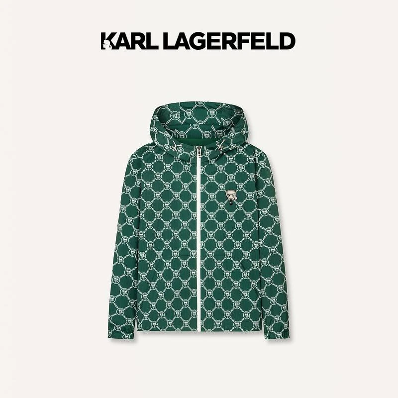 【臻享男装】KARL LAGERFELD卡尔拉格斐24夏钉珠夹克1K1D10101019