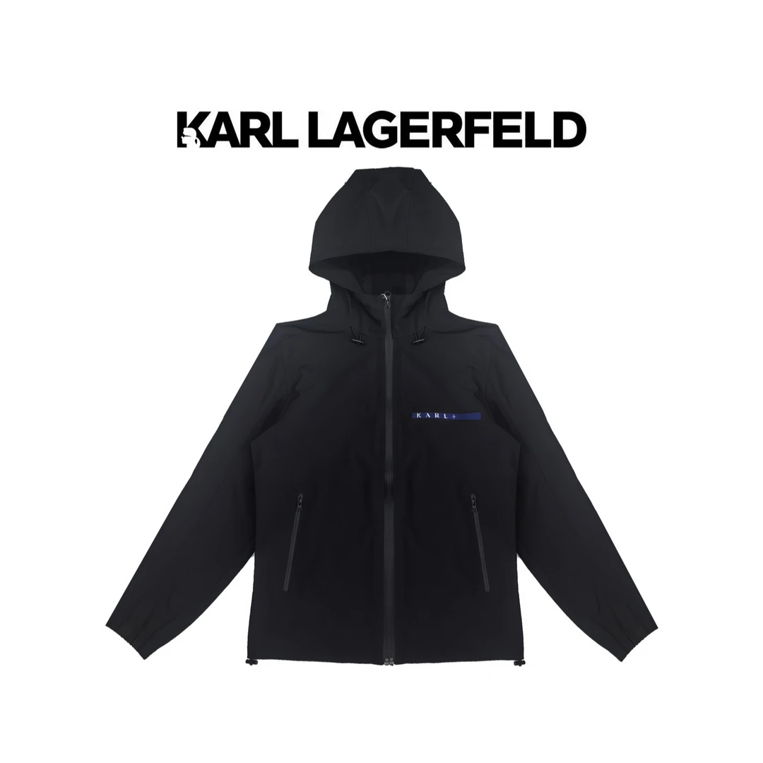 【官方男装】KARL LAGERFELD卡尔拉格斐防泼溅功能夹克1K1D50101112