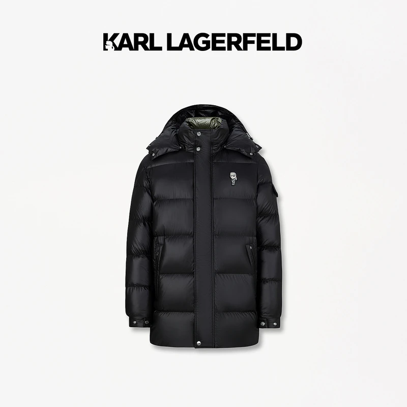 【臻享男装】KARL LAGERFELD2024冬季新款羽绒服1K1D70108395