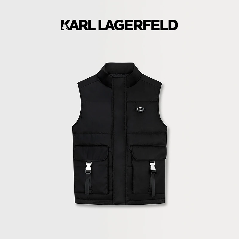 【臻享男装】KARL LAGERFELD卡尔拉格斐秋冬羽绒马夹1K1B70108430