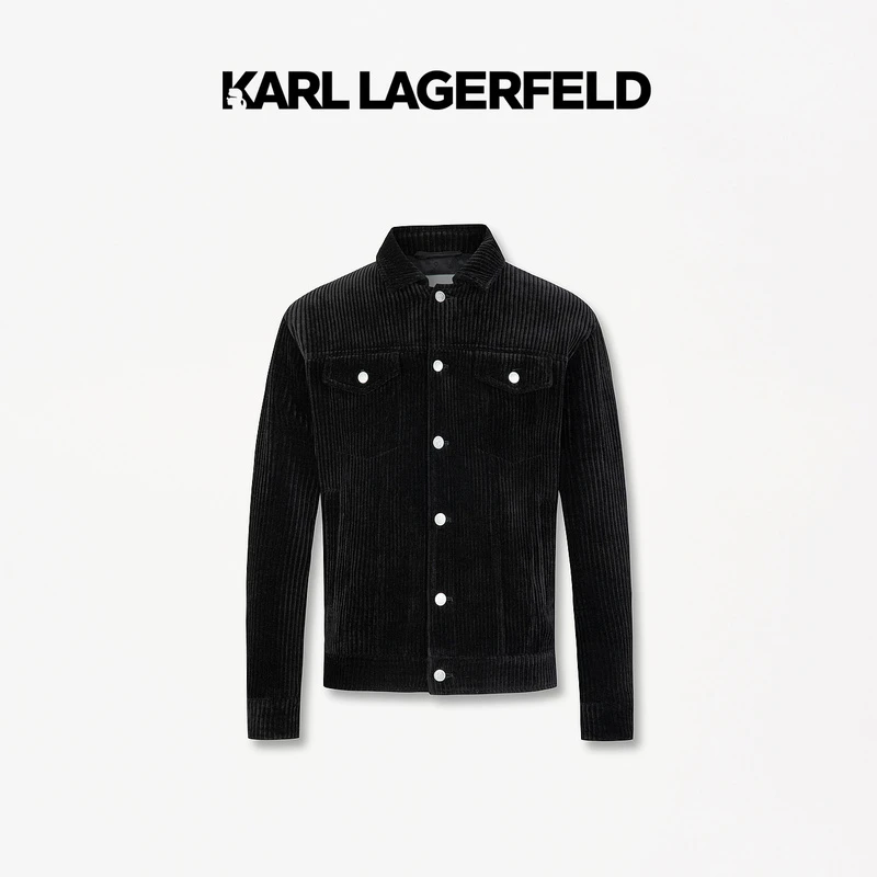 【臻享男装】KARL LAGERFELD卡尔拉格斐2024新款夹克1K1D50101850