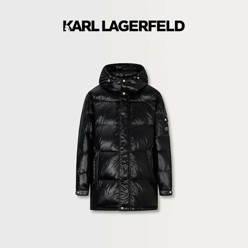 【官方男装】KARL LAGERFELD卡尔拉格斐羽绒服老佛爷1K1C70108110