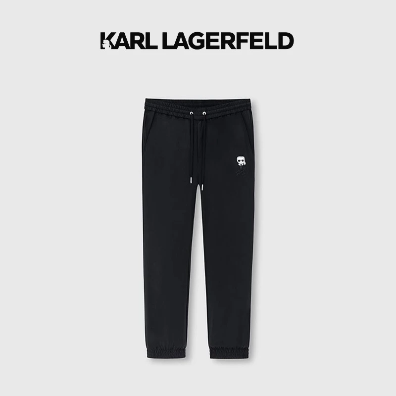 KARL LAGERFELD卡尔拉格斐2023春夏新款休闲裤老佛爷1K1C10402614