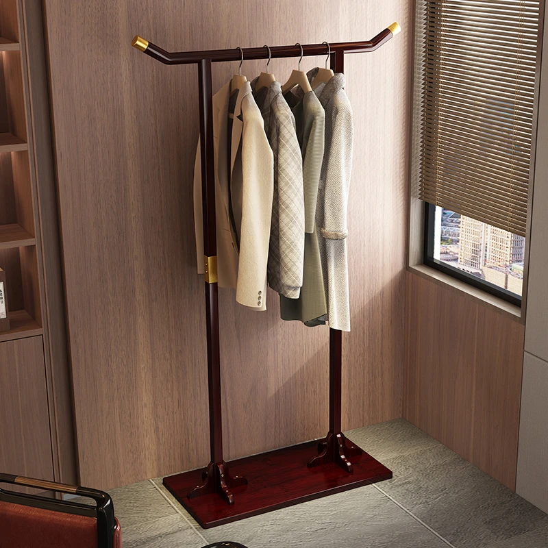 挂衣架办公室落地衣服置物架轻奢高级感衣帽架不占空间简易晾衣架