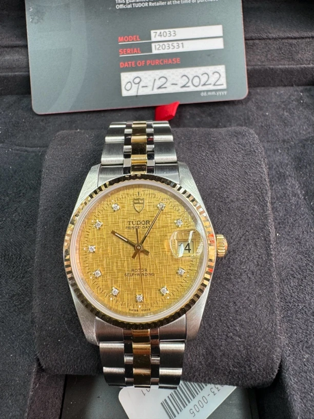 95新 TUDOR/帝舵 95新/帝舵王子/表径34mm/全套2022年/