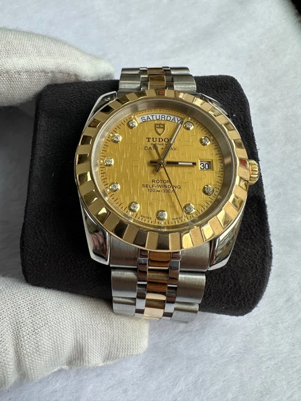 95新 TUDOR/帝舵 95新/帝舵经典/表经41mm/自动机械/单表有金有钻