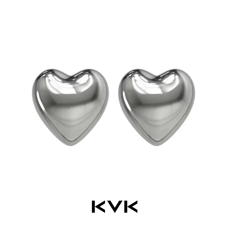 KVK 铜合金项链 我心悦你系列渐变爱心组合