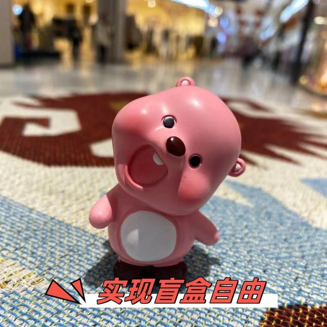 网红摆件露比一身反骨小粉狸海狸盲盒有你超甜之可爱