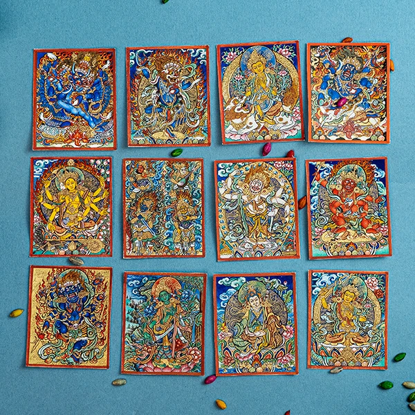 【高卡专卖】纯手绘热贡藏地唐卡 以直播间实物为主（小白专属）