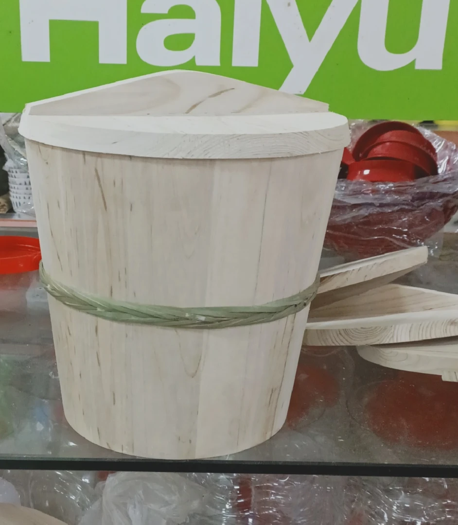 6寸21cm甑子1-3人吃木制小甑子加高大号圆形高档纯手工老式