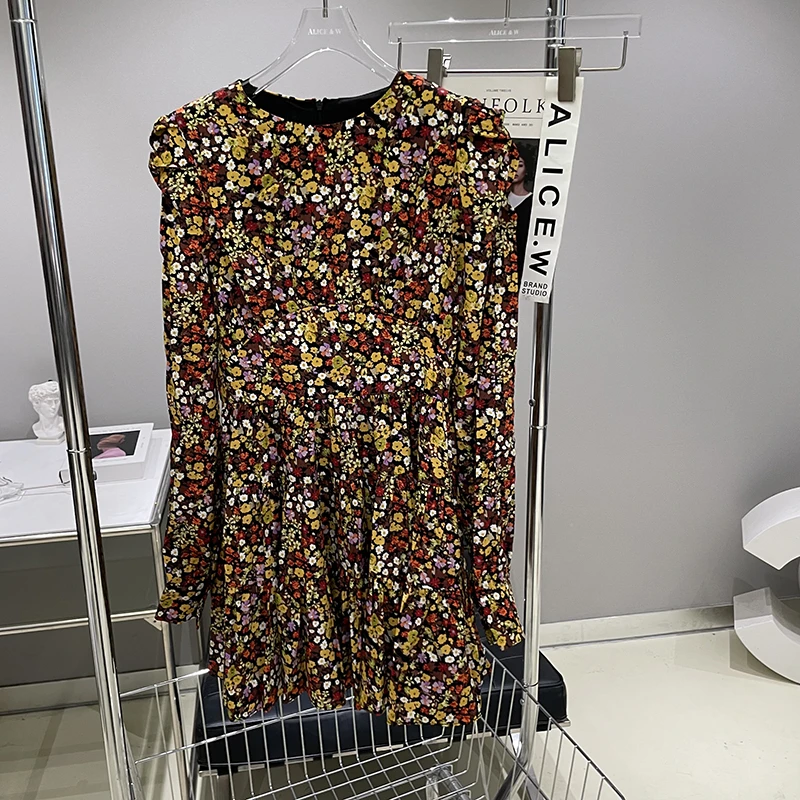 【花粉专享】【一树繁花】浪漫不失设计感休闲百搭时尚春夏碎花裙