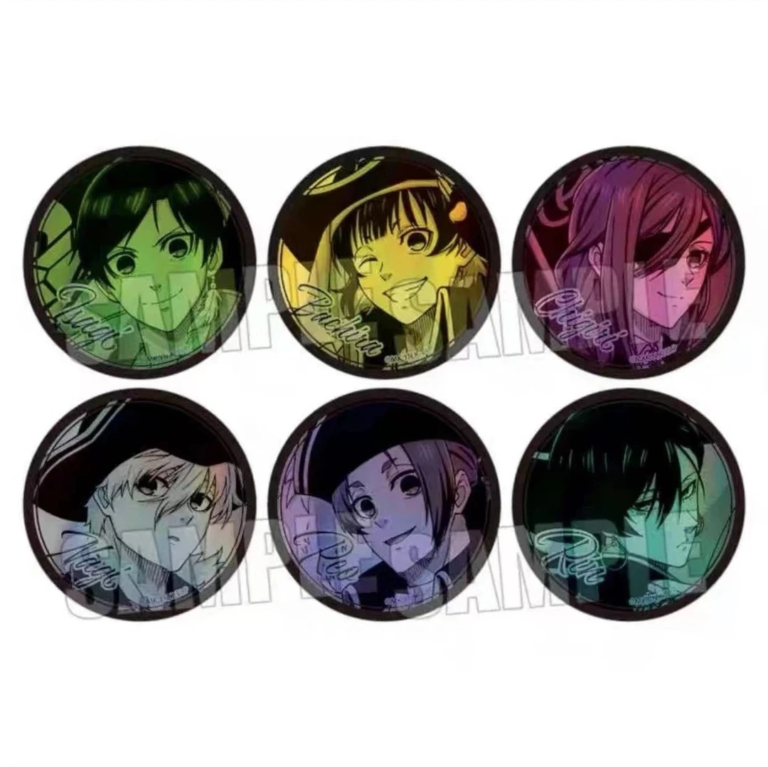 蓝色监狱 蓝锁海盗异色铜闪吧唧 徽章 盲盒代拆