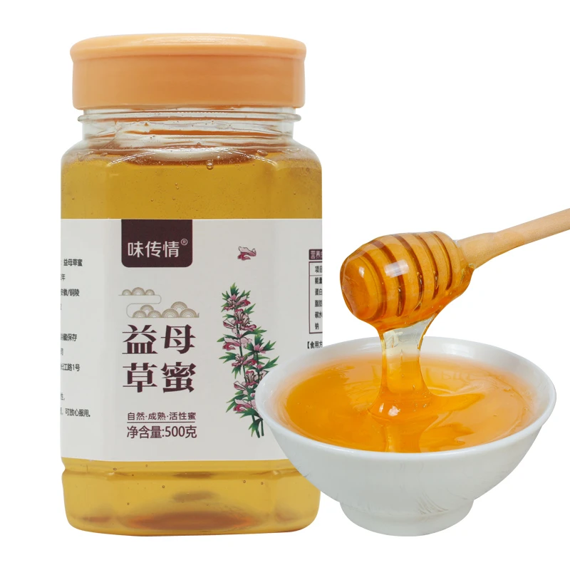 味传情益母草蜜蜂蜜500克
