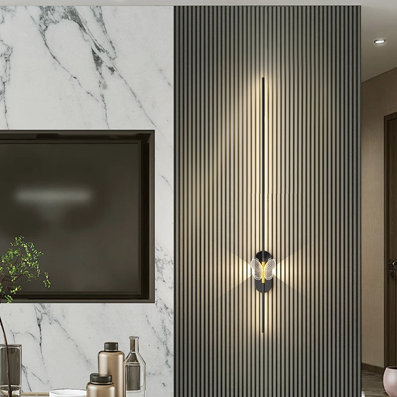 创意简约现代壁灯电视背景墙床头沙发背景LED壁灯2025年新款灯具