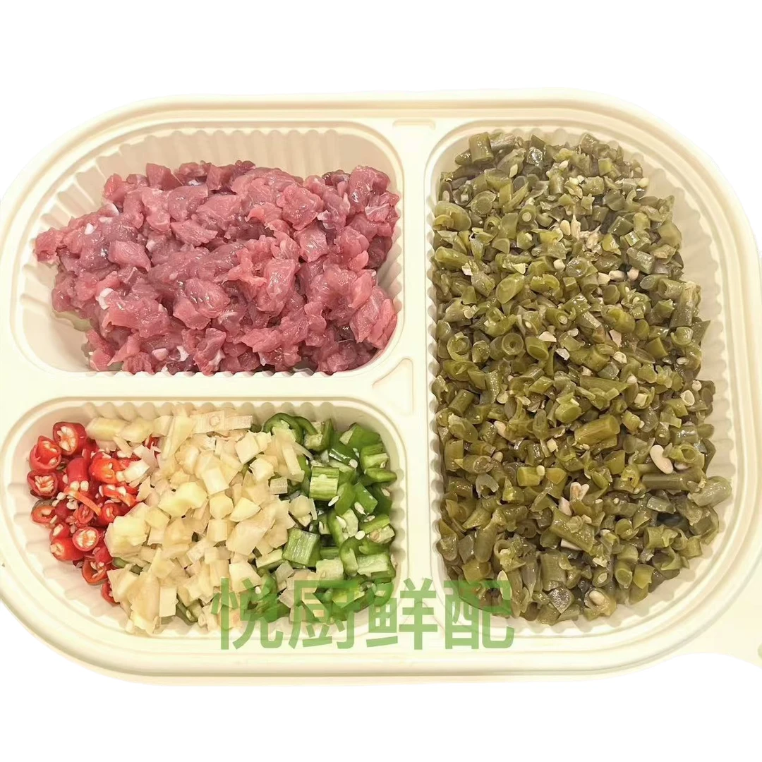 泡豇豆碎牛肉 泡豇豆需要焯水后再炒