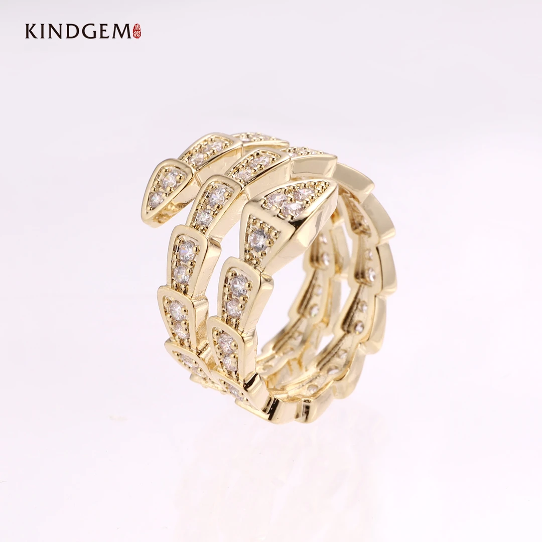 铜合金戒指 CV70XXGC-23704小众轻奢时尚百搭精致戒指