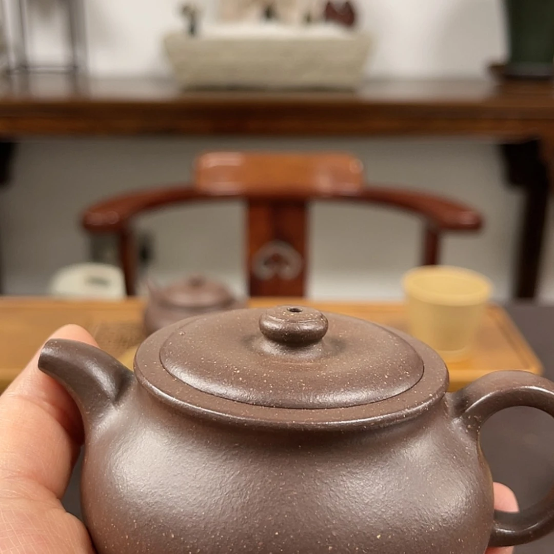【闪购商品】紫砂快**仔井栏壶