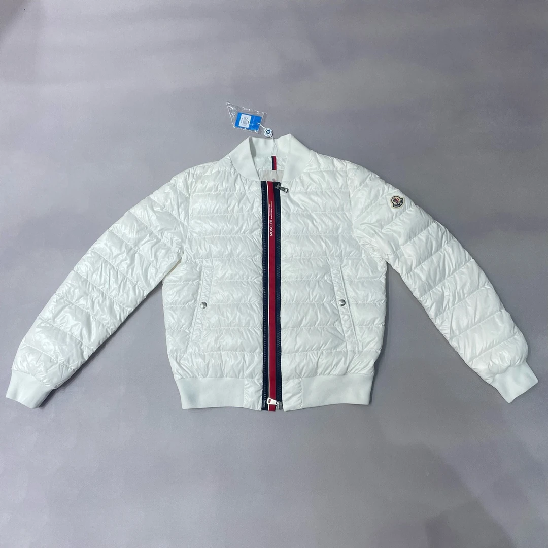 Moncler蒙口白色飞行员羽绒服 全新仅试穿无吊牌/2码/准新