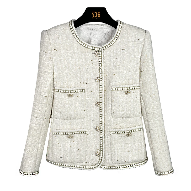 【倩倩专属】春秋2023百搭小香风外套洋气高档气质女2308388