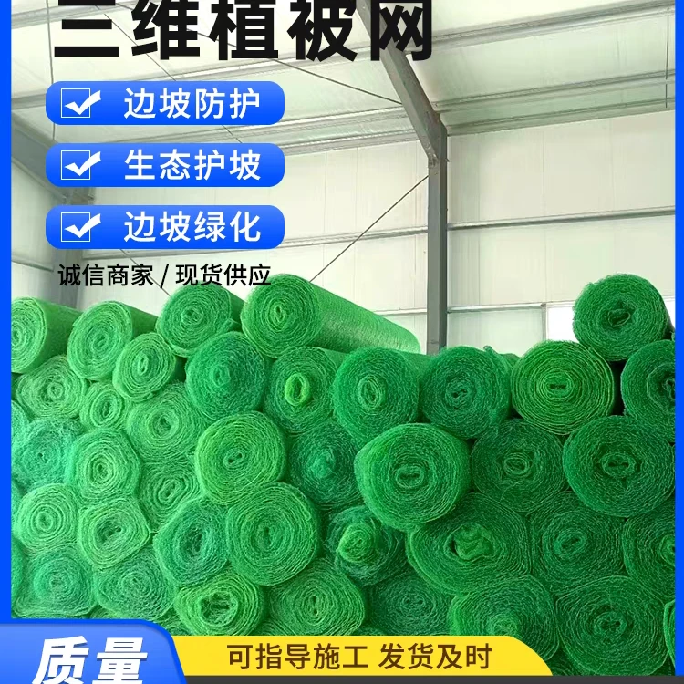 三维植被网EM1-EM5源头生产厂家用于河道治理防汛护坡绿化项目