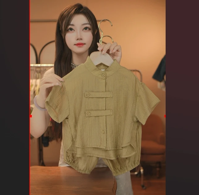 2026气质新中式夏季复古中国风设计师古风薄款宽松民族服装20675