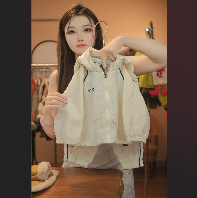 2025春秋款上新连帽潮流套装春秋休闲时尚男女宝洋气衣服128