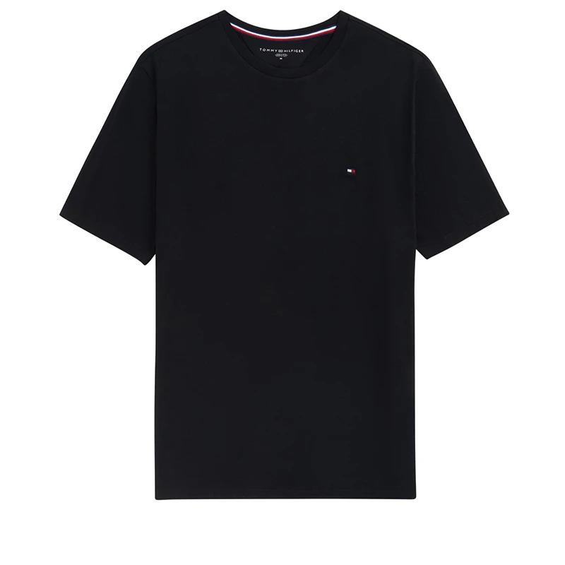 TOMMY HILFIGER男人短袖t恤夏季新品进口刺绣圆领薄款半截袖 ZZ