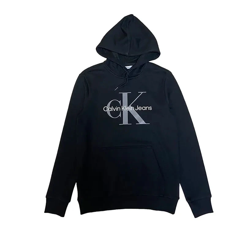 Calvin Klein/凯文克莱秋冬男士连帽加绒棉质卫衣9122VP 香港直邮