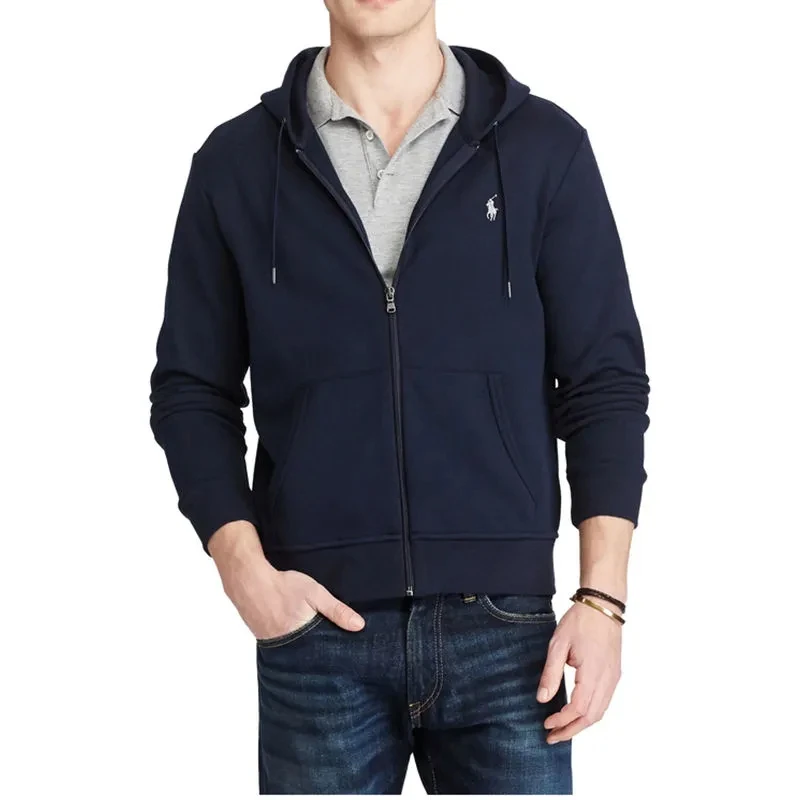 Ralph Lauren/拉夫劳伦男士卫衣开衫连帽衫男710888282【香港直邮】
