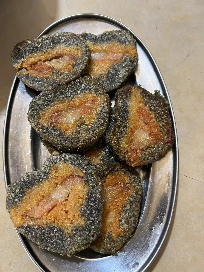 壮乡绿豆猪肉枕头粽（灰、白）可选