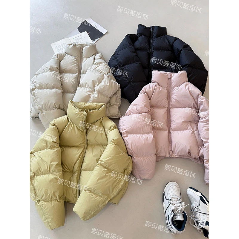 【浮浮款-只出不进】短款面包服羽绒服 D8768