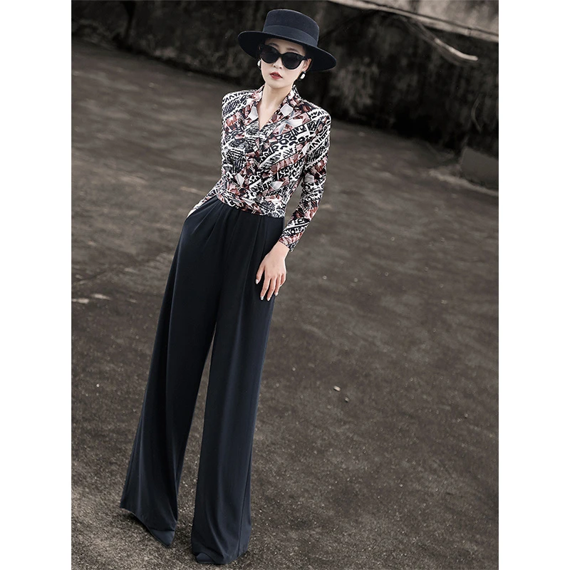 MEXCOCO兰瑟儿气质显瘦连体裤M4WH9249