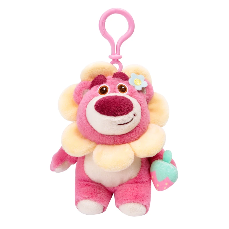 【迪士尼】正版草莓熊毛绒挂件玩偶毛绒玩具公仔钥匙扣可爱书包挂件