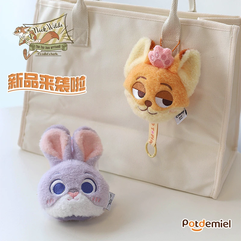 potdemiel疯狂动物城系列朱迪尼克可爱萌萌零钱包-QL