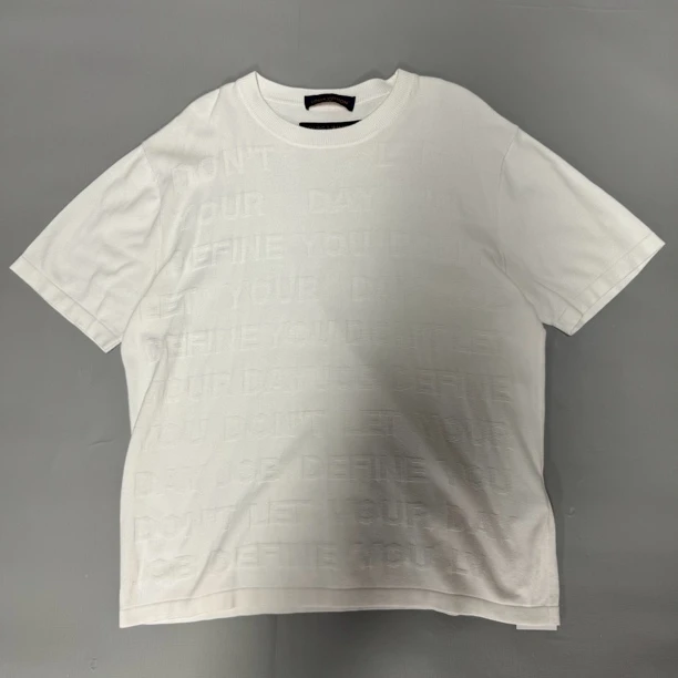 99新Louis Vuitton Lv弹幕针织短袖 尺码：XL 衣长72 胸围57
