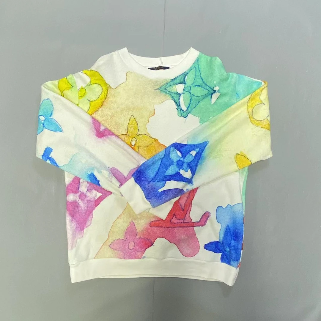 99新 lv路易威登水墨毛衣 xl