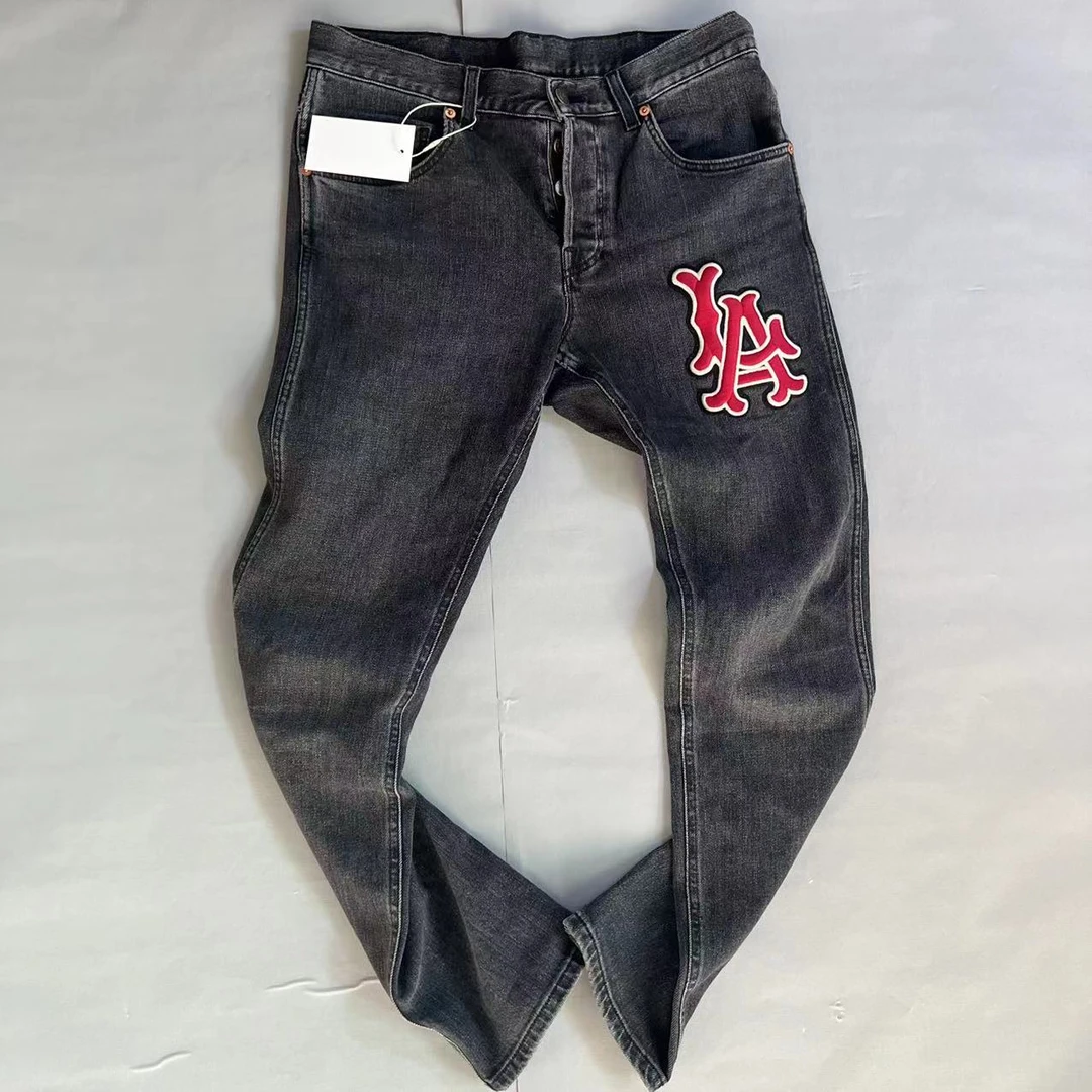 95新Gucci古驰mlb牛仔裤 尺码：32 裤长95 腰围42