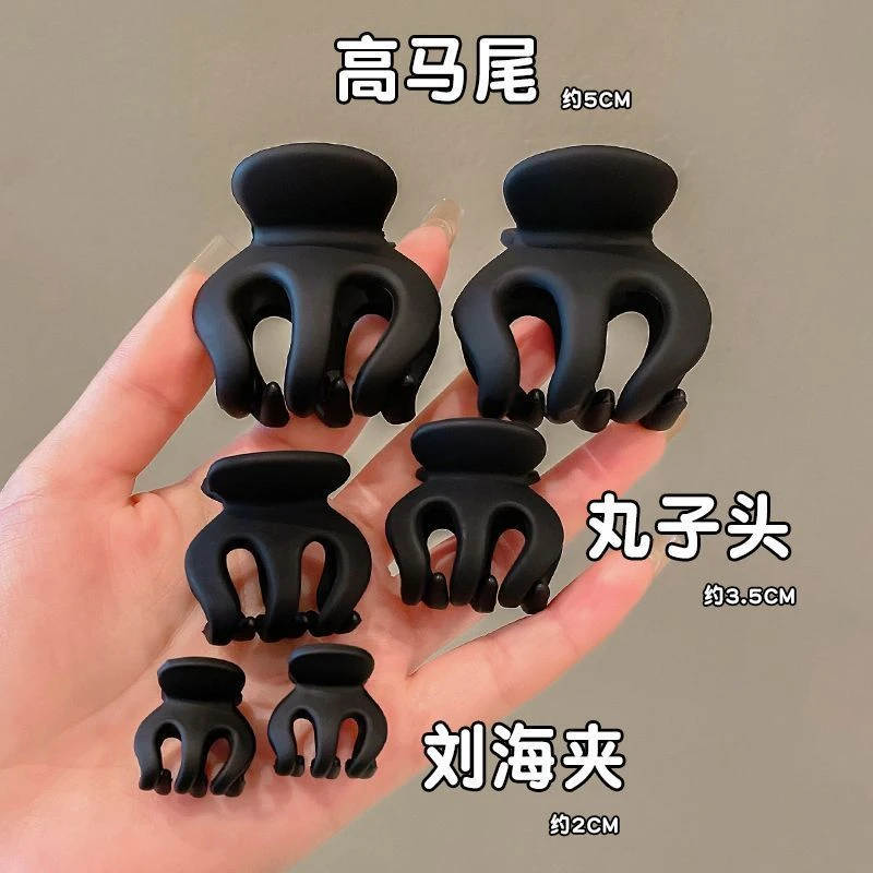 南瓜夹大号高马尾固定神器高颅顶后脑勺小抓夹垫高发夹蓬松发卡女