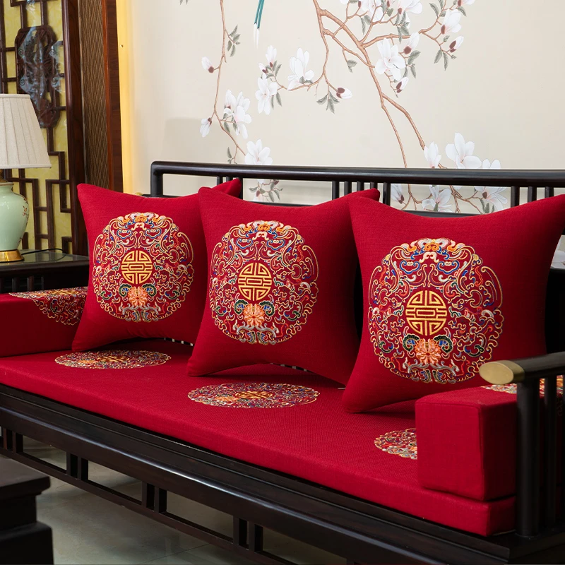 《1000专属》红木沙发坐垫套实木家具沙发坐垫罗汉床垫餐椅垫防滑