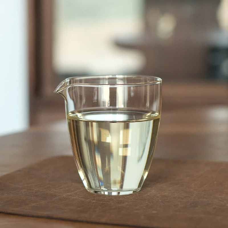 「直播专享」公道杯 白茶茶具透明玻璃分茶器泡茶杯(LOGO“北路”)