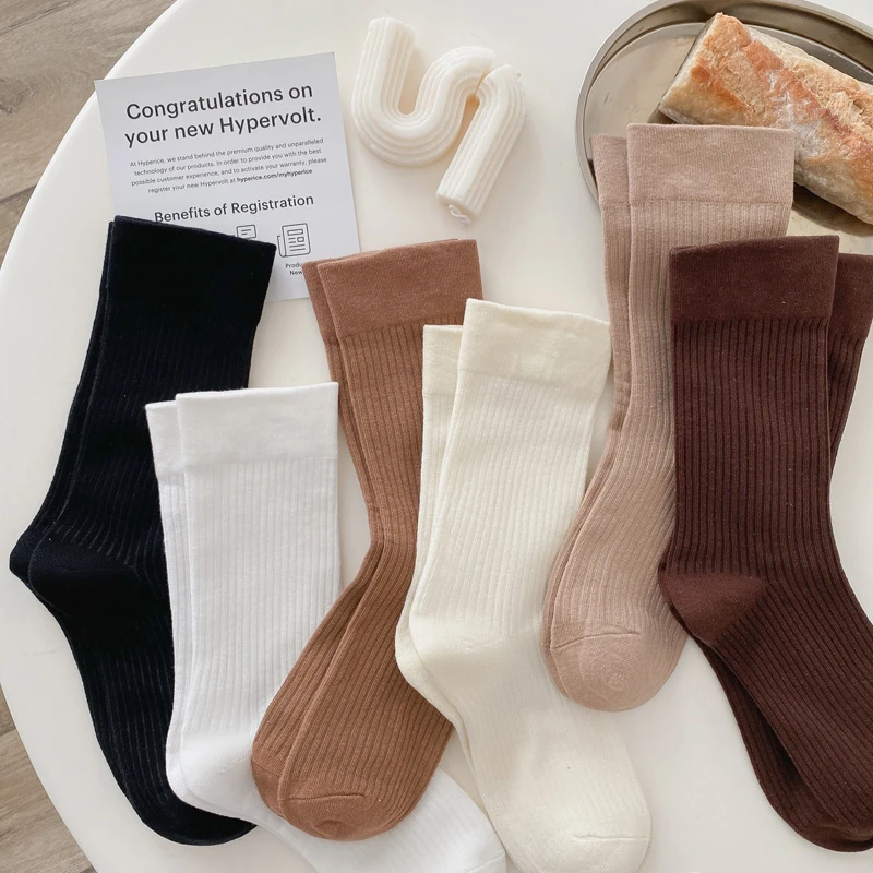 【魅姿二号】女中筒袜堆堆袜百搭潮流秋冬款