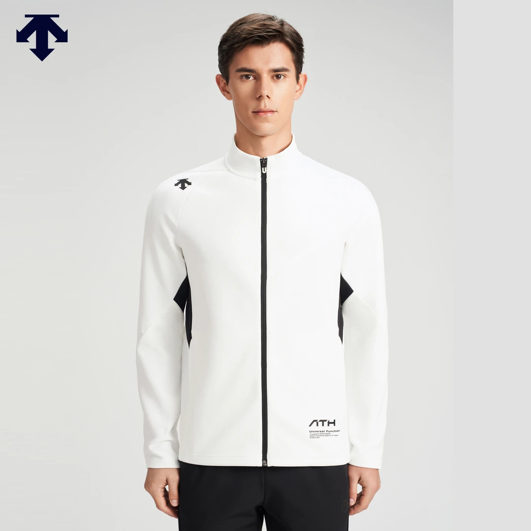 DESCENTE迪桑特综训运动健身男士针织运动休闲上衣春D4131TFT53A